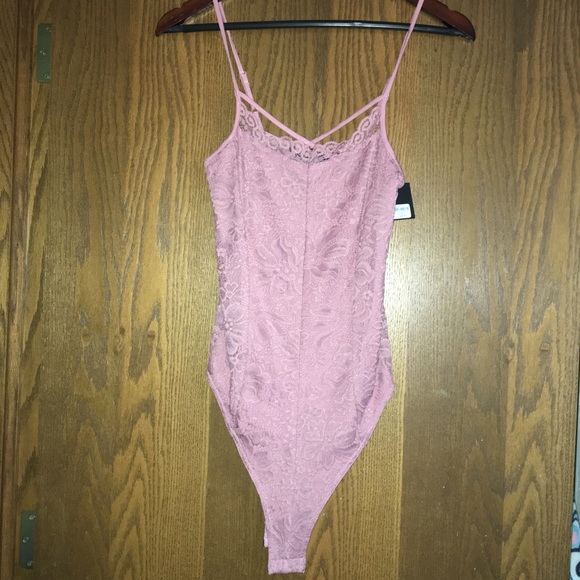 BKE Tops - NWT BKE Boutique Lace Body Suit